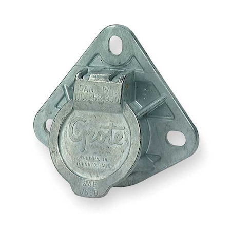 Grote Ultra-Pin Receptacle, Die Cast Zinc 87220