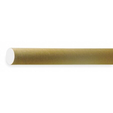 Chicago Mailing Tube Mailing Tube, Rd, 2 In. D, 24 In. L, PK25 0101-9520201