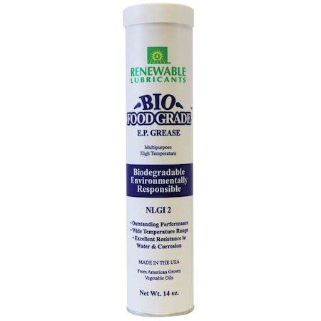 Renewable Lubricants 13 oz Extreme Pressure Grease Cartridge 87501