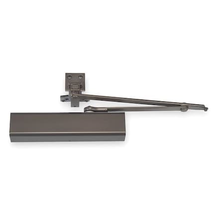 Norton Door Controls Manual, Hydraulic, Norton 8000, Door Closer, Heavy Duty Interior and Exterior, Dark Bronze UNI8501 x 690