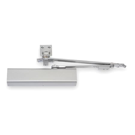 Norton Door Controls Manual, Hydraulic, Norton 8000, Door Closer, Heavy Duty Interior and Exterior, Gray UNI8501H x 689