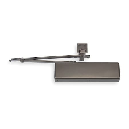 Norton Door Controls Manual, Hydraulic, Norton 7570, Door Closer, Heavy Duty Interior and Exterior, Dark Bronze UNI7570 X 690 LH
