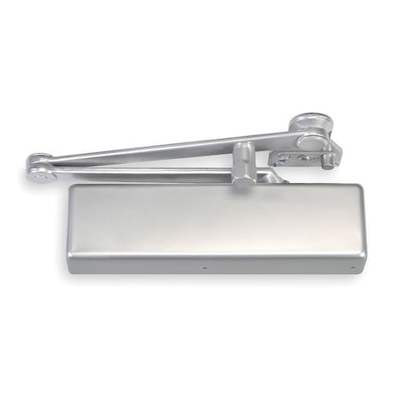 Norton Door Controls Manual, Hydraulic, Norton 7570, Door Closer, Heavy Duty Interior and Exterior, Gray CLP7570 X T X 689 X LH