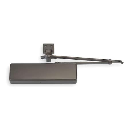 Norton Door Controls Manual, Hydraulic, Norton 7570, Door Closer, Heavy Duty Interior and Exterior, Dark Bronze UNI7570 X 690 RH