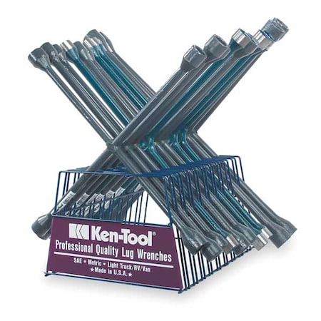 Ken-Tool 4-Way Lug Wrench Set 35648