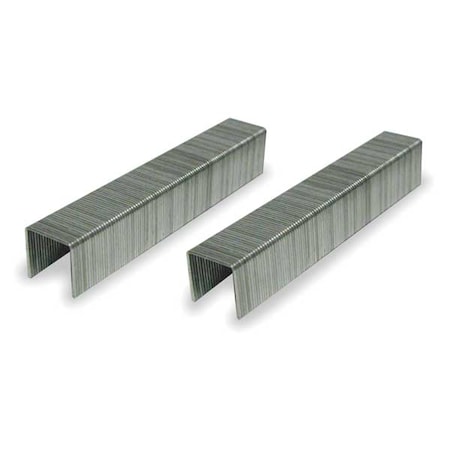 Zoro Select Staples, H.Duty, 1/2In W, 1/2In Leg, PK1000 2WFU5