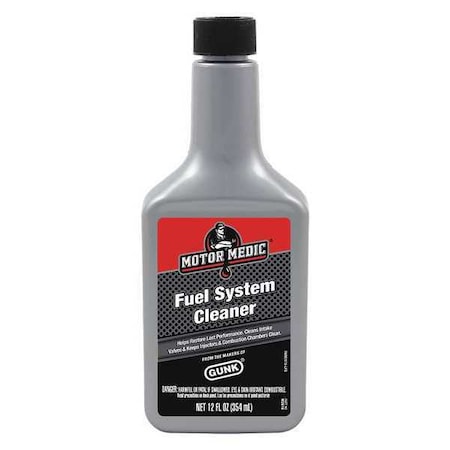 Motor Medic Fuel System Cleaner, 12 oz. Size, Amber M2616