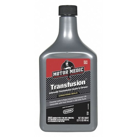 Motor Medic Transmission Additive, 32 oz. Size, Amber M1432
