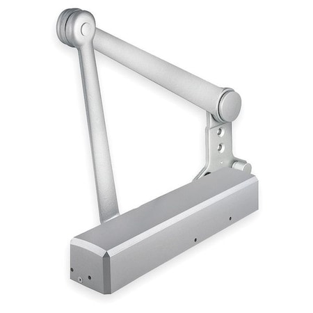 Dormakaba Manual, Hydraulic, Stanley QDC 200, Door Closer, Heavy Duty Interior and Exterior, Gray QDC213F689