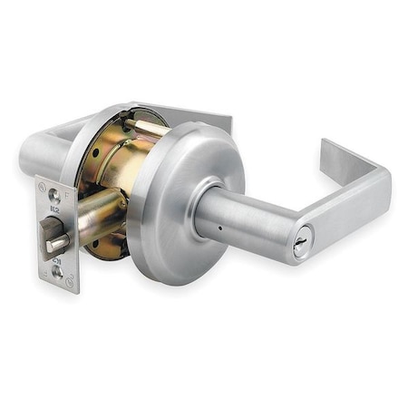Dormakaba Lever Lockset, Mechanical, Classroom QCL260E626S4478SSCKD