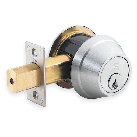 Dormakaba Deadbolt, HD, Satin Chrome QDB180626S4DBSSCKD