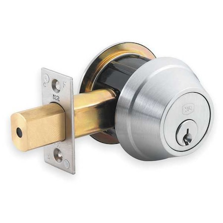 Dormakaba Deadbolt, HD, Satin Chrome QDB280626S4DBSSCKD