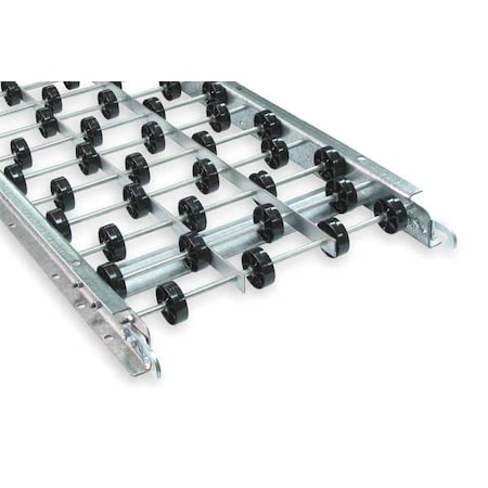 Ashland Conveyor Skatewheel Conveyor, 5ft L, 18in. W 18X16X05GP