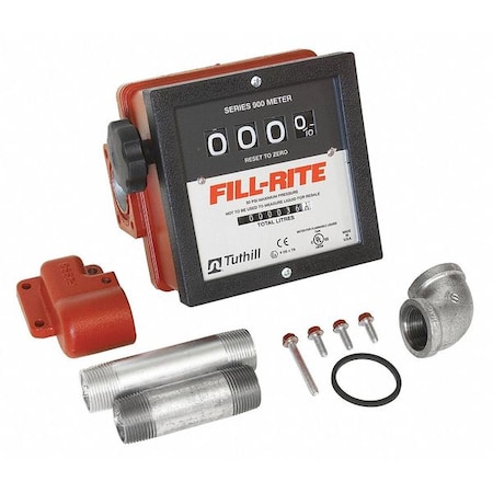 Fill-Rite Meter, 1", FNPT 901CL1.5