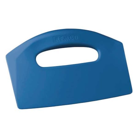 Remco Bench Scraper, Poly, Blue, 8 1/2 x 5 In 69603
