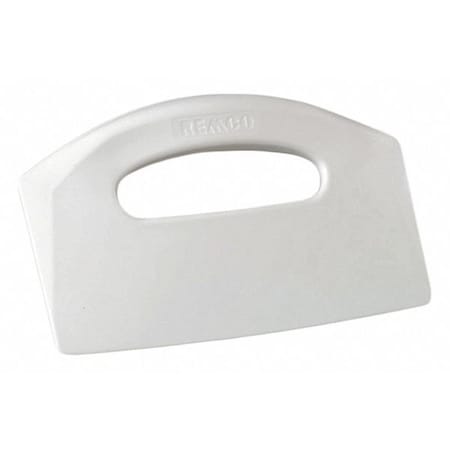 Remco Bench Scraper, Poly, White, 8 1/2 x 5 In 69605