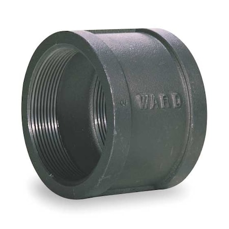 Zoro Select Coupling Coupling, 2-1/2" Pipe, FNPT, Malleable Iron, Class 150 2WU59