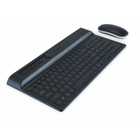 Kensington Keyboard/Mouse Set, Wireless, Laser K64392