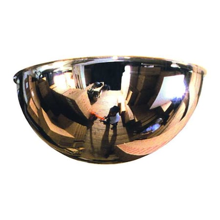 ZORO SELECT Full Dome Mirror, 32In., Acrylic ONV-360-32