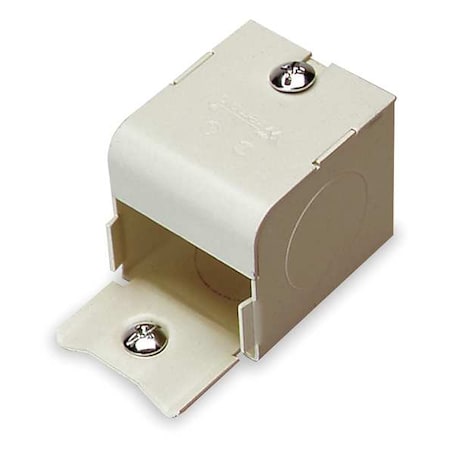 Legrand Entrance End Fitting, Ivory, Steel V2010A2