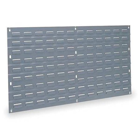 Akro-Mils Steel Louvered Panel, 5/16 in D x 20 in H x 36 in W, Gray 30636