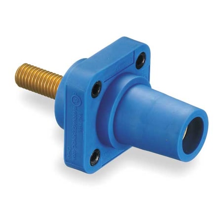 Hubbell Wiring Device-Kellems Receptacle, 3R, 4X, 12K, Stud, Blue HBLFRSBL