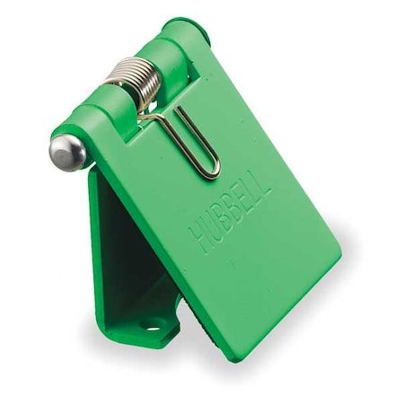 Hubbell Wiring Device-Kellems Cover, Green, Steel, 300/400A Panel Mount HBLSCGN