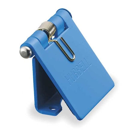 Hubbell Wiring Device-Kellems Cover, Blue, Steel, 300/400A Panel Mount HBLSCBL