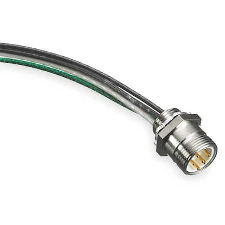 Hubbell Wiring Device-Kellems Receptacle, Male, 30A, 1 Ft, 4-Wire RM3004PA001