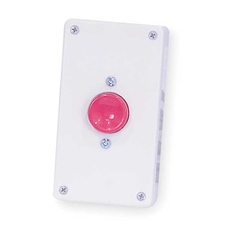 Turnstile Push Button, Beige and Red 2027