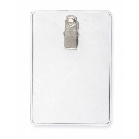 Zoro Select Clip on Badge Holder, PK5 2XKF1