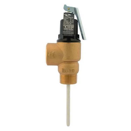 Cash Acme T and P Relief Valve, MNPT x FNPT FVMX-3C