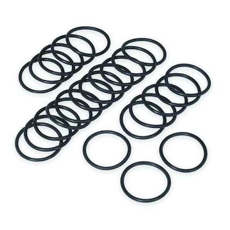 Sloan O-Rings For Sloan Royal & Regal Flush Valves, Rubber, 24 PK H553A