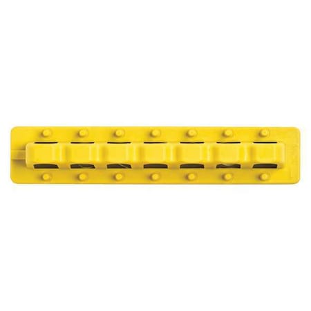 Brady Breaker Lockout, Rail, 4 In, 7 Holes,  51256