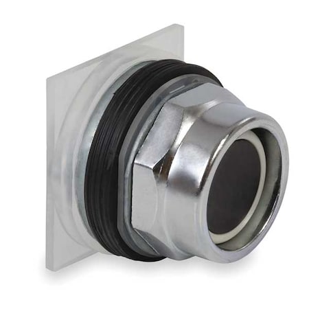 Schneider Electric Push Button Operator, Recessed, Momentary Action, Not Applicable Release, Non-Illuminated, Black 9001KR2B