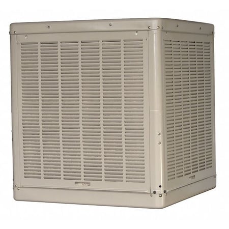Essick Air Ducted Evaporative Cooler 5,500 to 6,500 cfm, 1200 to 1600 sq. ft., 10.7 gal, 1/2 or 3/4 HP N56/66D