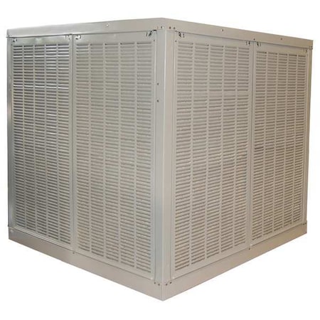 Essick Air Ducted Evaporative Cooler 3,100 cfm, 1800 sq. ft., 6.5 gal, 1/3 HP, Belt Drive 2YAE2-2HTK5