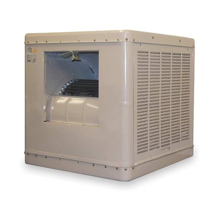 Essick Air Ducted Evaporative Cooler 6,500 cfm, 1800 sq. ft., 16.4 gal, 3/4 HP, Belt Drive 2YAE3-2HTL4
