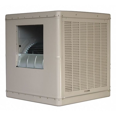 Essick Air Ducted Evaporative Cooler 5,500 to 6,500 cfm, 1200 to 1800 sq. ft., 18.6 gal, 1/2 or 3/4 HP N55/65S