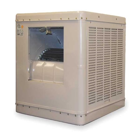 Essick Air Ducted Evaporative Cooler 4,600 cfm, 1200 sq. ft., 12.5 gal, 1/2 HP, Belt Drive 2YAE4-2HTL1