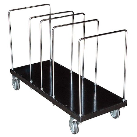 Zoro Select Carton Truck, 400 lb. Cap, 44inL, 18inW CTPT-1844-CK