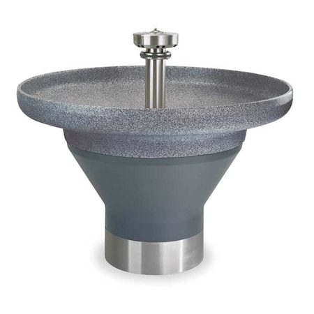 Bradley Empire Gray, Circular, Wash Fountain S93-587