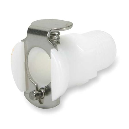 COLDER Inline Coupler, Acetal, Straight-Through PLC10006