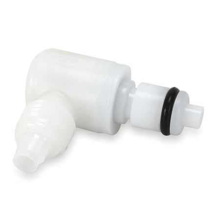 Colder Elbow Insert, Acetal, Shut-Off, PTF, 3/8" PLCD21006
