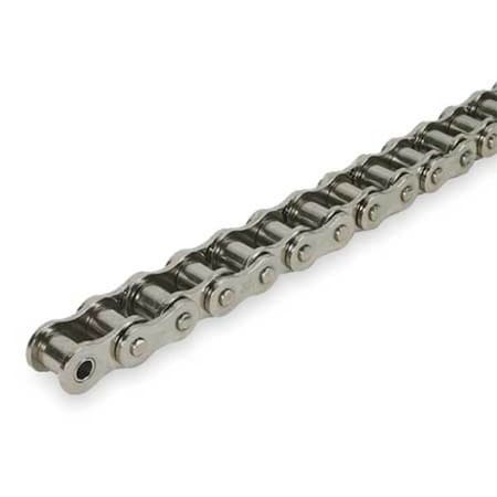 Dayton Roller Chain, Riveted, 40NP ANSI, 10 ft. 2YDZ2