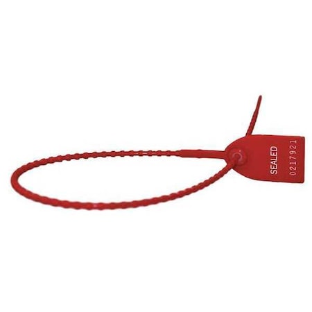 Tydenbrooks Tug-Tight Seal, 12", Red, 40 Lb, PK1000 32011121-01