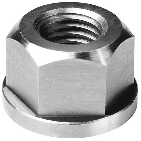Te-Co Flange Nut, 5/8"-11, 18-8 Stainless Steel, 18-8, Plain, 1-1/16 in Hex Wd, 5/8 in Hex Ht 47606