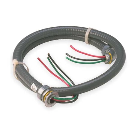 Diversitech Conduit Kit, Liquid Tight, 6 ft L, No  10THHN 6-12-6