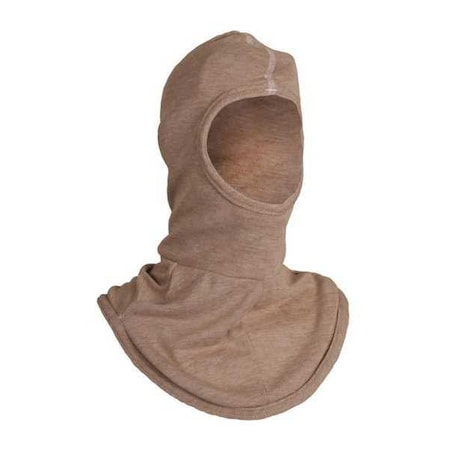 National Safety Apparel Balaclava, PBI, 6 oz, Brown, Universal H31PK