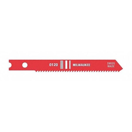 Milwaukee Tool 2-3/4" 18 TPI High Speed Steel Jig Saw Blade (5 PK) 48-42-0120